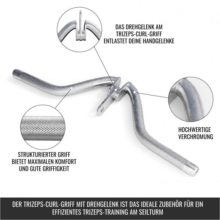 Kosa lat šipka za triceps i veslanje