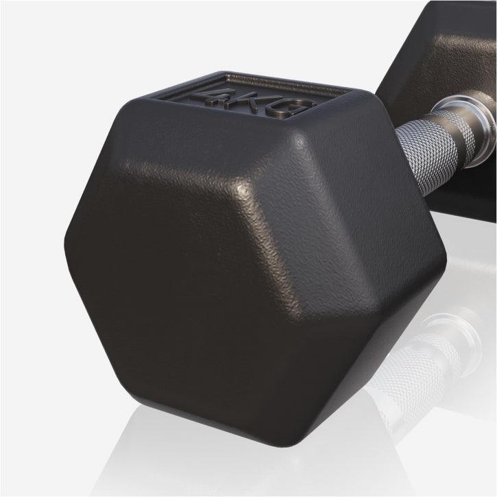 Hex Fiksne bučice gumirane 2-50 kg
