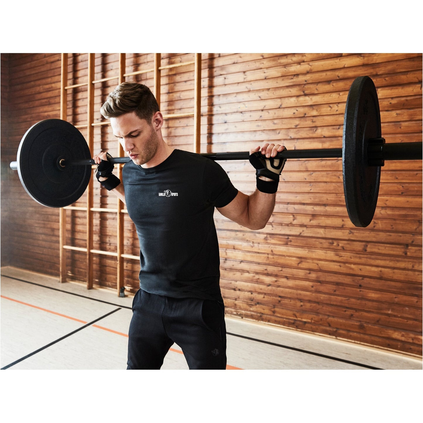 Rukavice za teretanu crno/sive L-XL