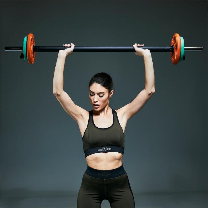 Set aerobik tegova gumirani