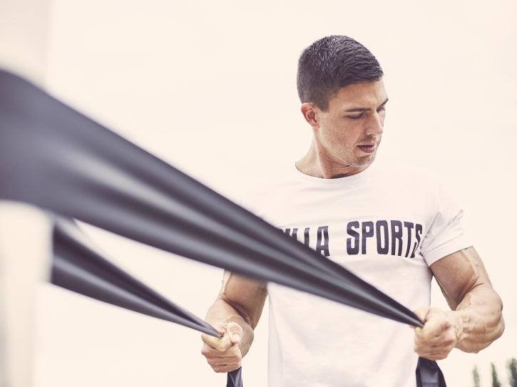 Elastične trake za vežbanje od lateksa 120 - 200 cm