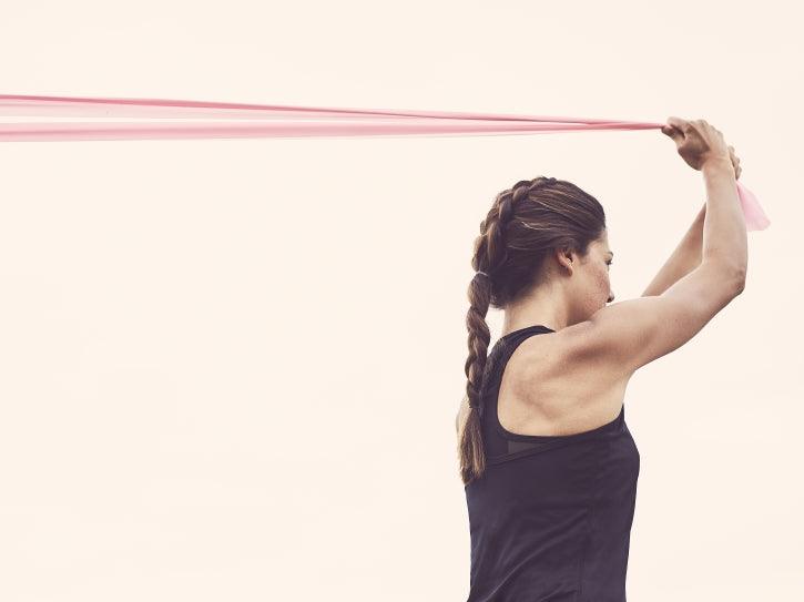 Elastične trake za vežbanje od lateksa 120 - 200 cm