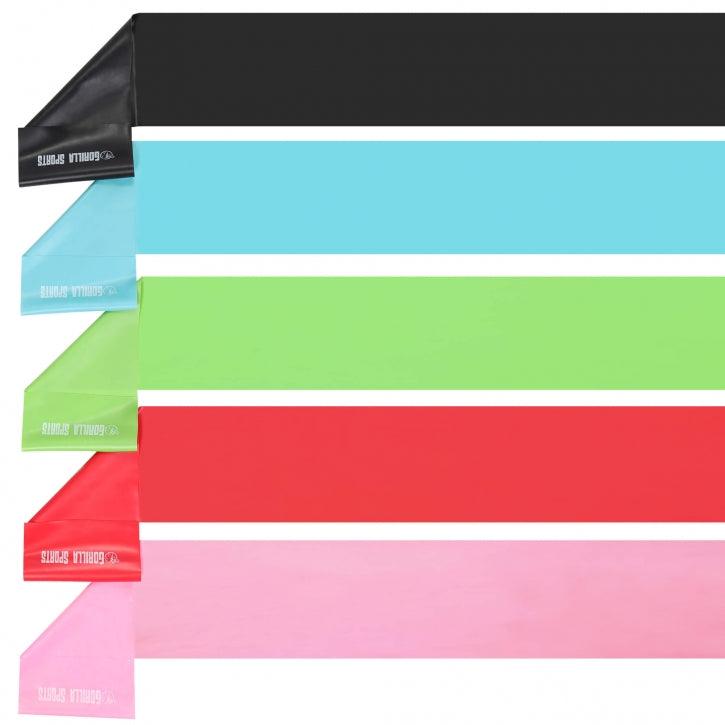 Elastične trake za vežbanje od lateksa 120 - 200 cm