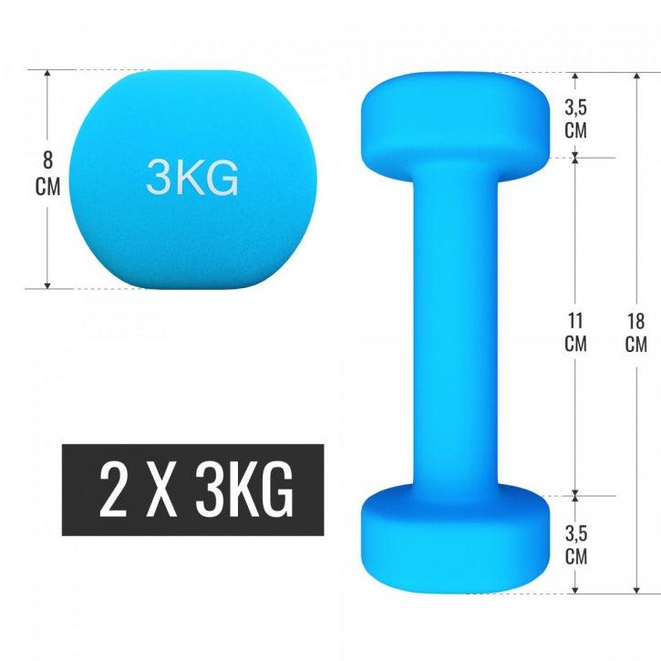 Tegovi za aerobik sa koferom 12 kg