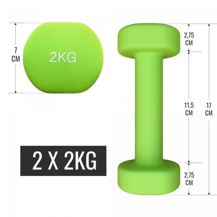 Tegovi za aerobik sa koferom 12 kg