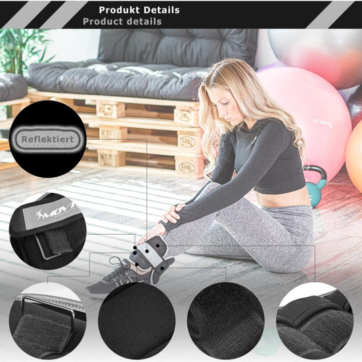 Set tegova za noge 2 - 6 kg