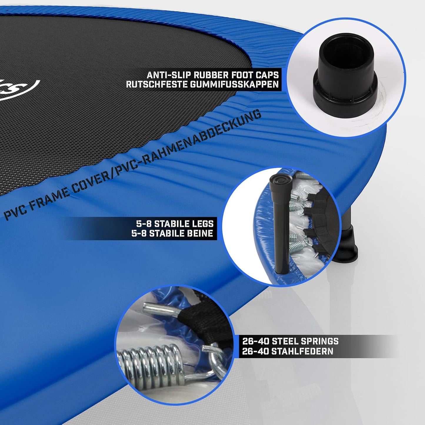 Fitnes trambolina 81 - 122 cm