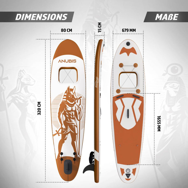 SUP daska 320 cm - Metalik boje