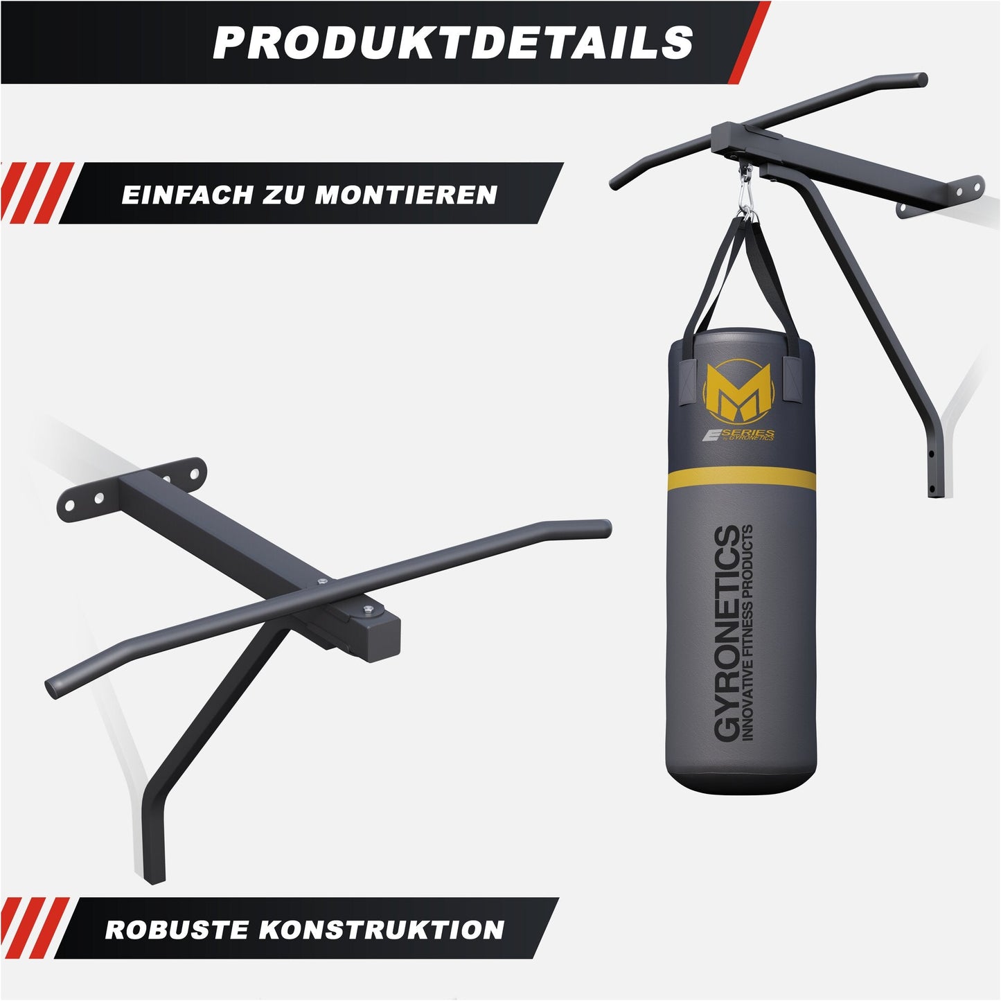 Džak za boks sa šipkom za zgibove