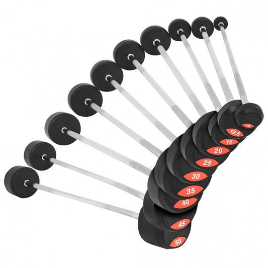 Fiksni dvoručni teg 10 - 50 kg