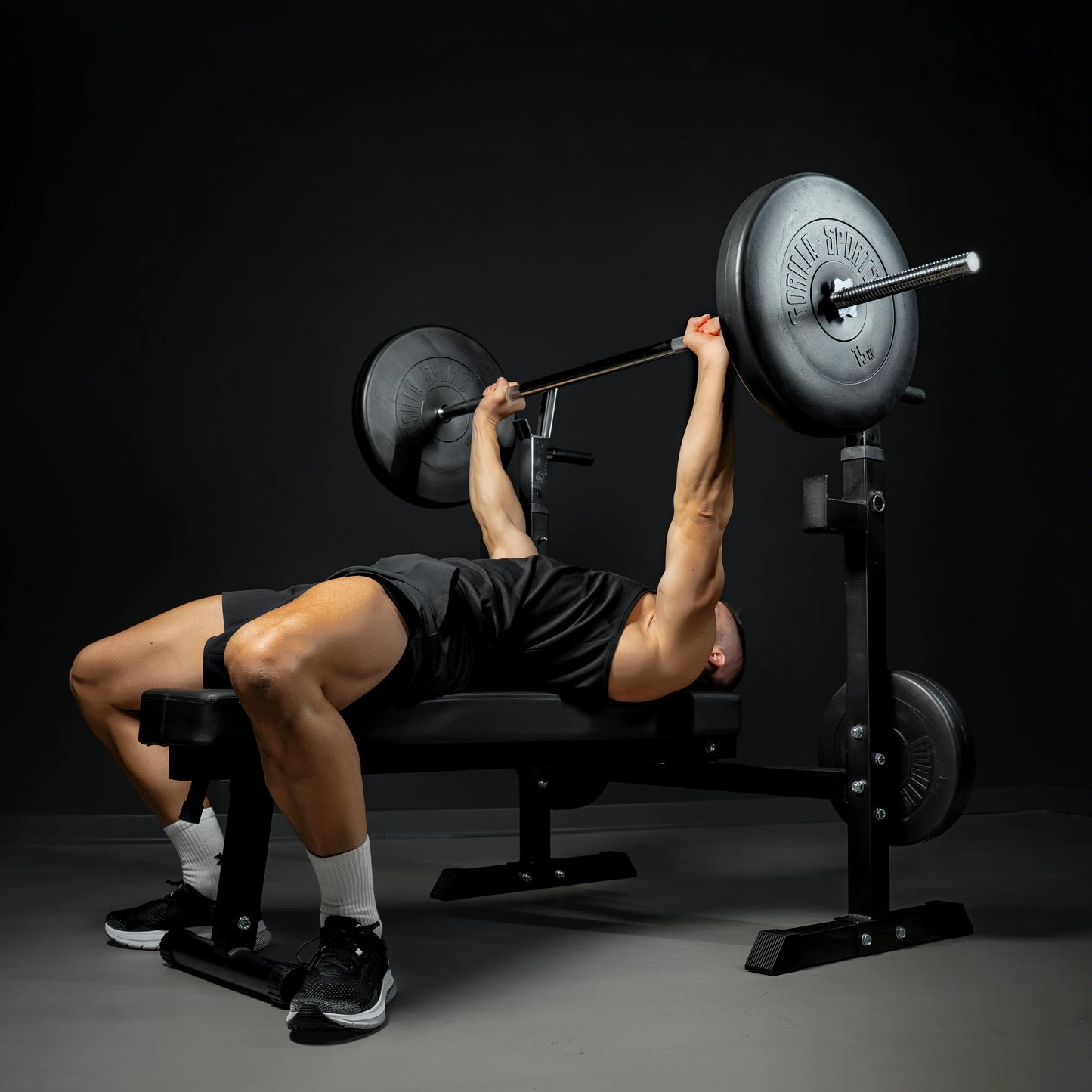 Šipka za benč 170 cm sa zvezdastim osiguračima