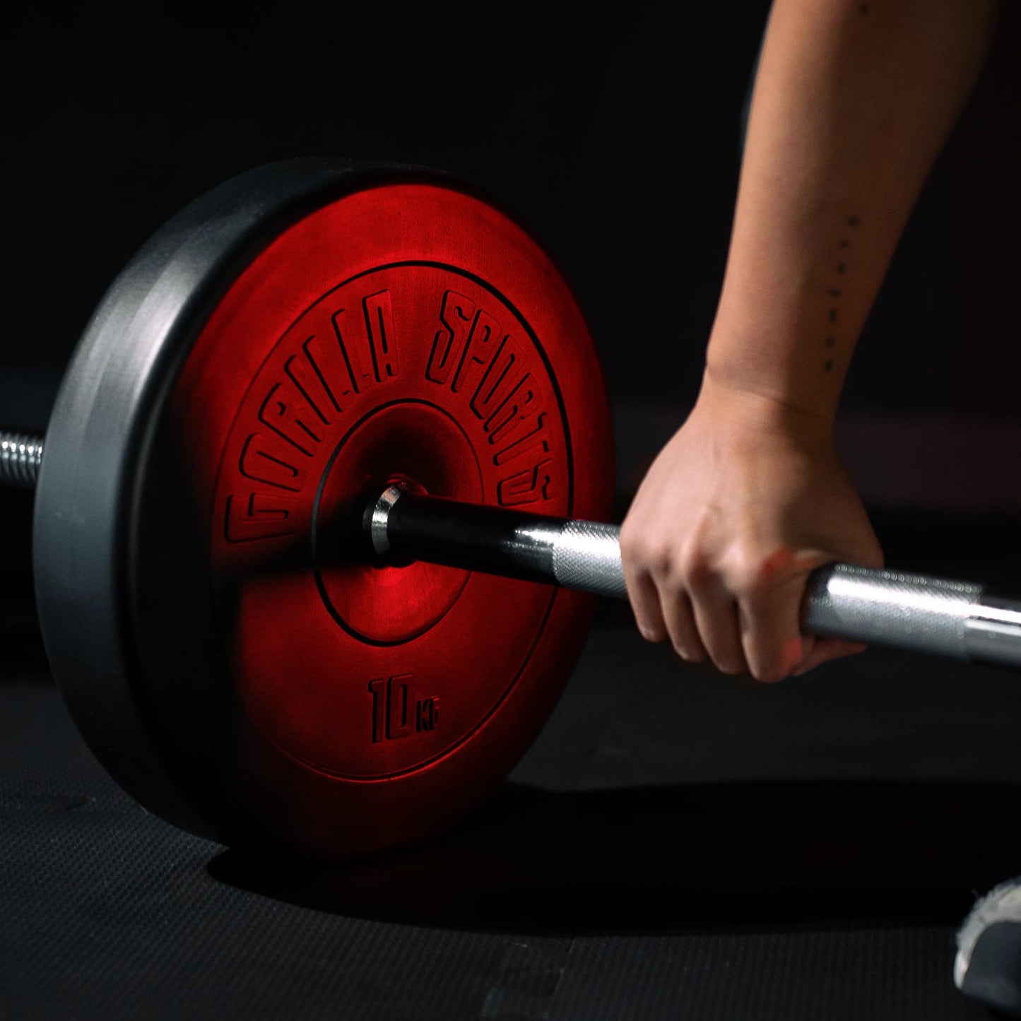 Šipka za benč 170 cm sa zvezdastim osiguračima