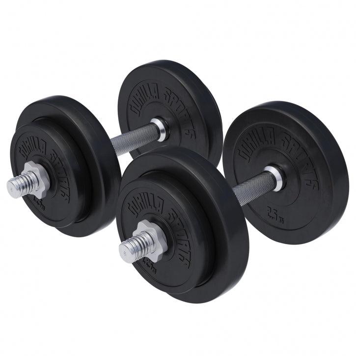 Podesive bučice plastične 20 - 30 kg