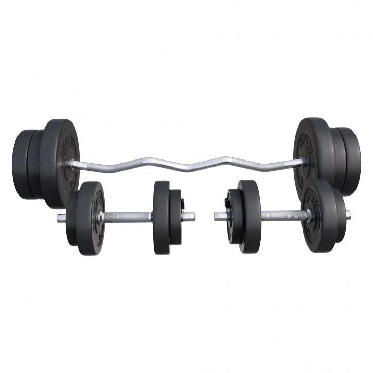 SZ-Curlset Kunststoff 70 kg mit Verschlüssen