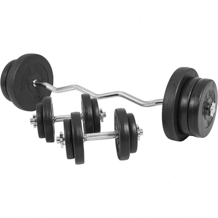 SZ-Curlset Kunststoff 70 kg mit Verschlüssen