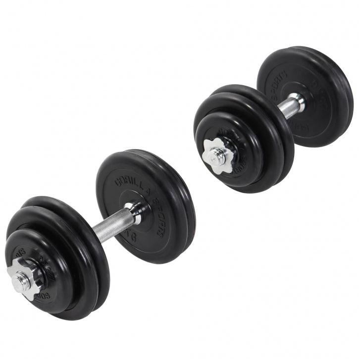 Set gumiranih bučica 30 kg