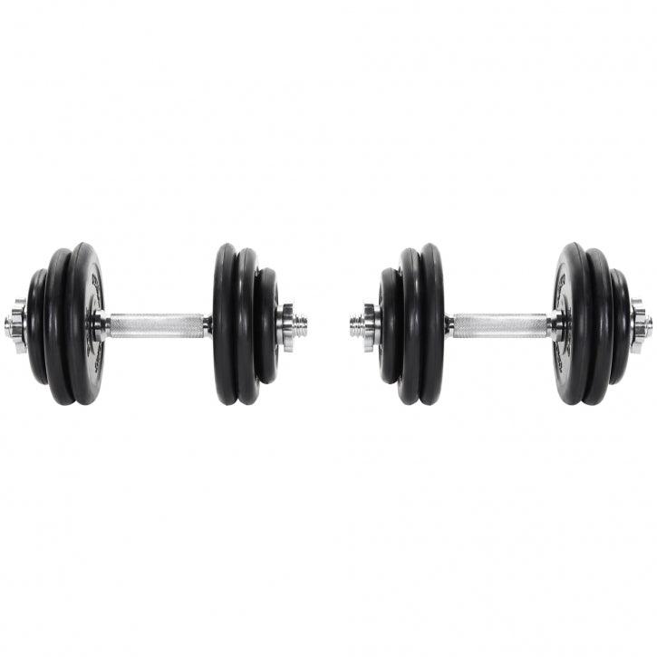 Set gumiranih bučica 30 kg