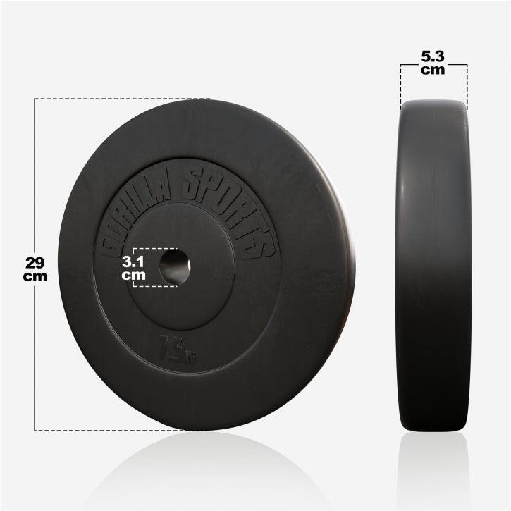 Plastični tegovi 1,25-15 KG