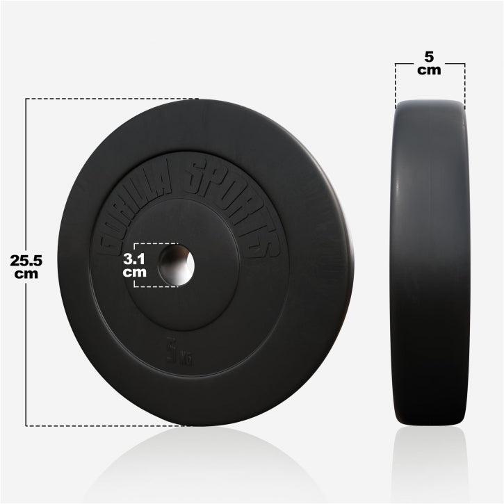 Plastični tegovi 1,25-15 KG