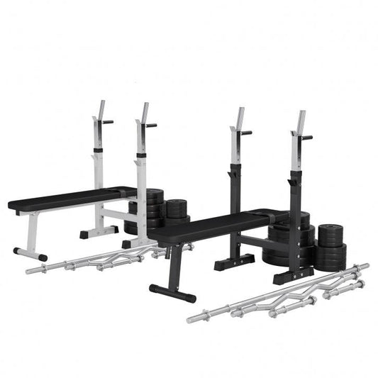 Benč klupa sa setom tegova 38 - 100 kg