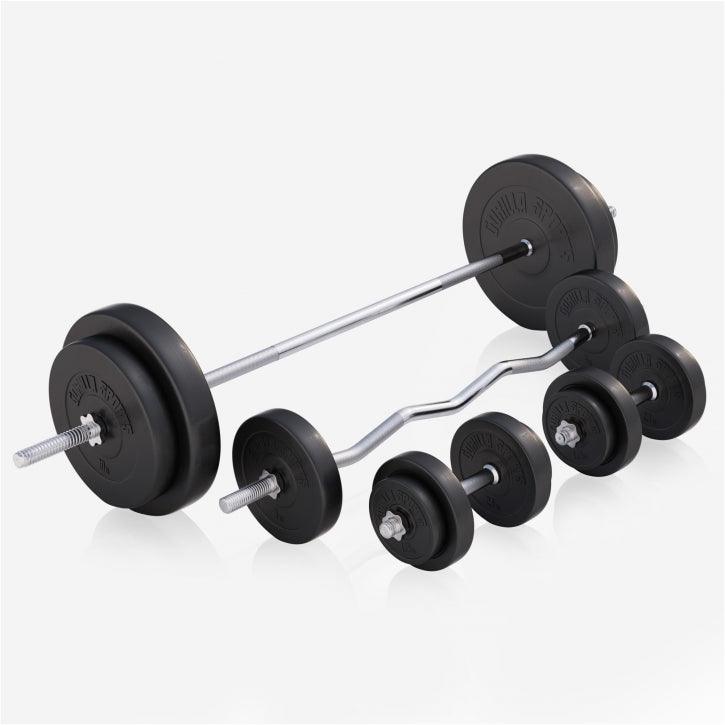 Benč klupa sa setom tegova 38 - 100 kg