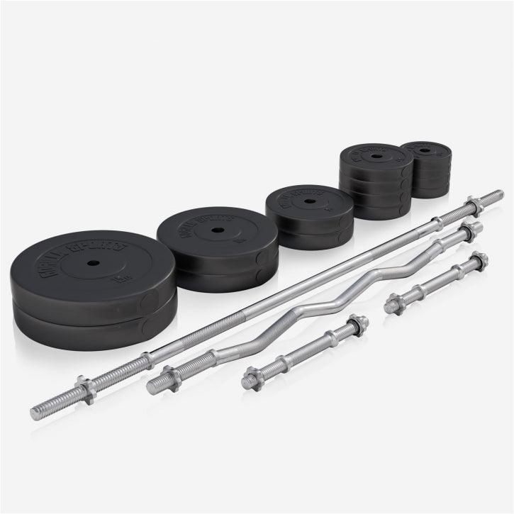 Benč klupa sa setom tegova 38 - 100 kg