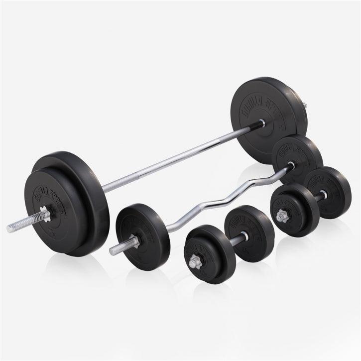 Benč klupa sa setom tegova 38 - 100 kg