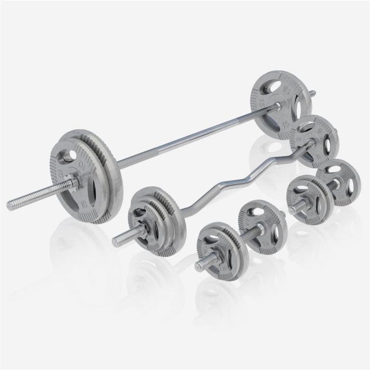 Kraftstation Universal Set Gusseisen Gripper 108 kg