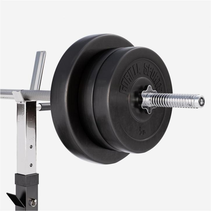 Benč klupa sa setom tegova 38 - 100 kg