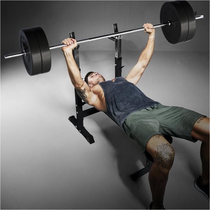 Benč klupa sa setom tegova 38 - 100 kg