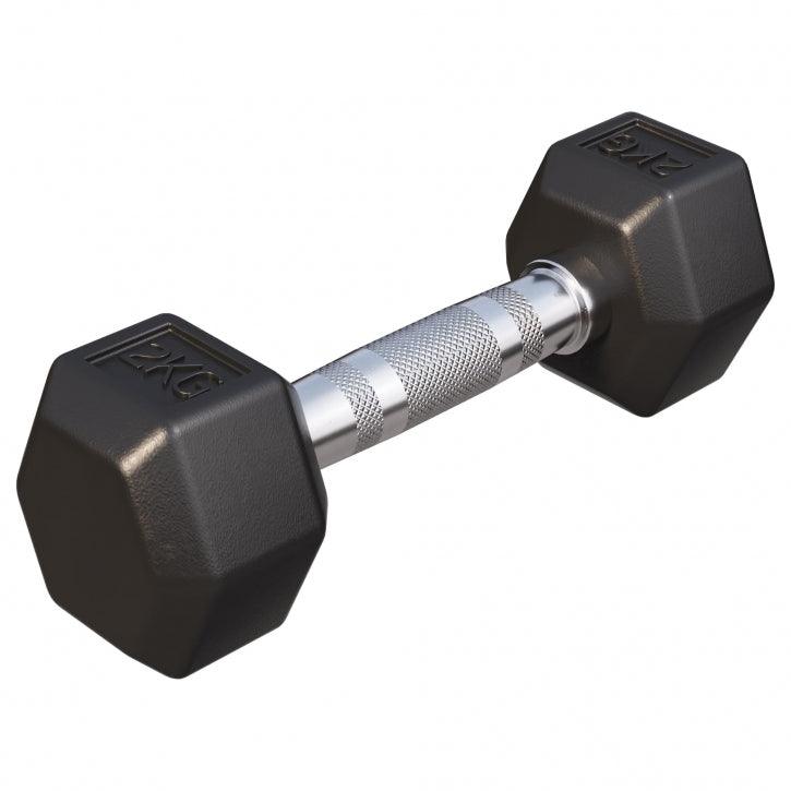 Hex Fiksne bučice gumirane 2-50 kg
