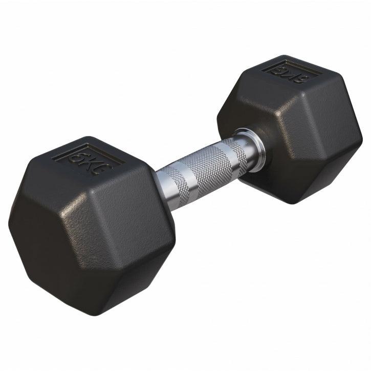 Hex Fiksne bučice gumirane 2-50 kg