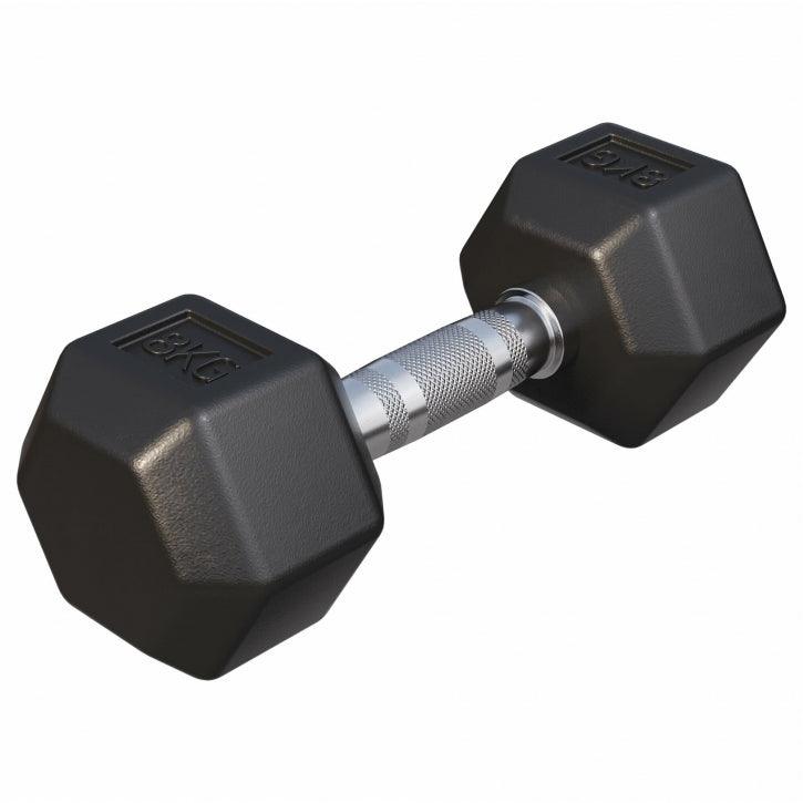 Hex Fiksne bučice gumirane 2-50 kg
