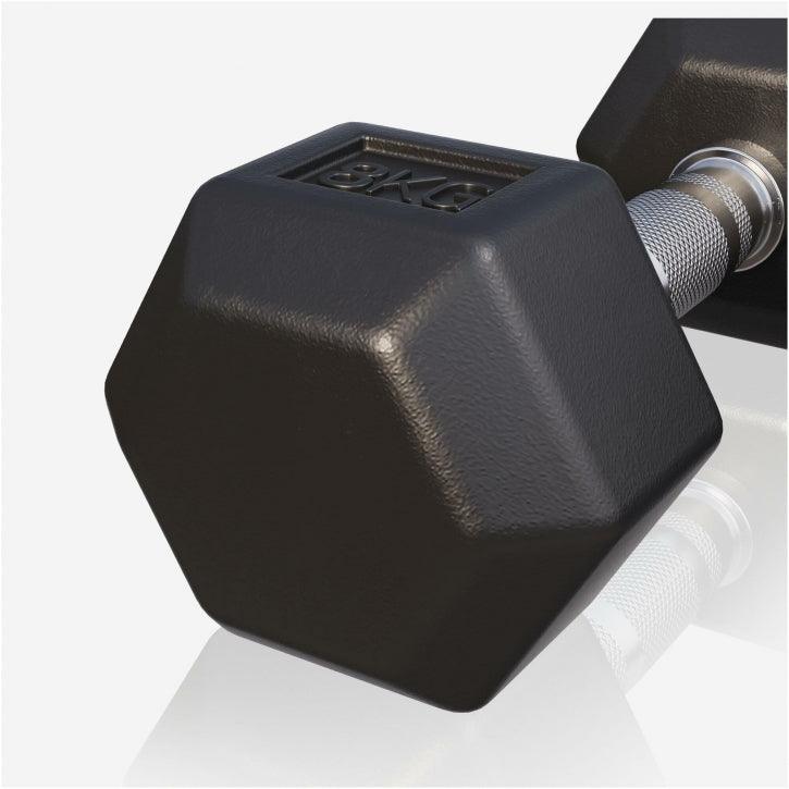 Hex Fiksne bučice gumirane 2-50 kg