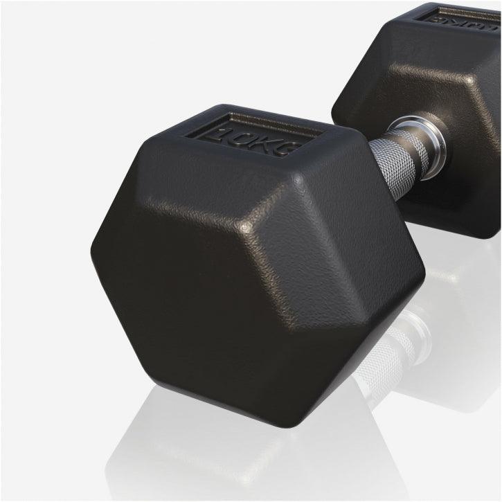 Hex Fiksne bučice gumirane 2-50 kg