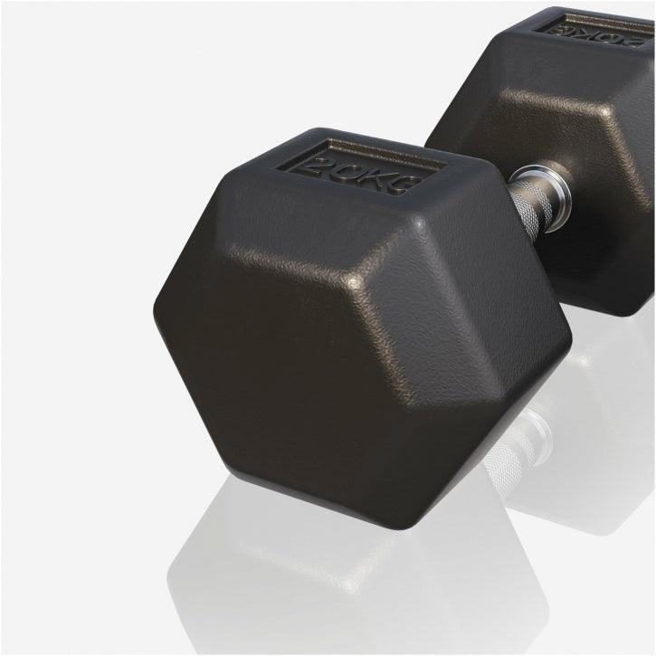 Hex Fiksne bučice gumirane 2-50 kg