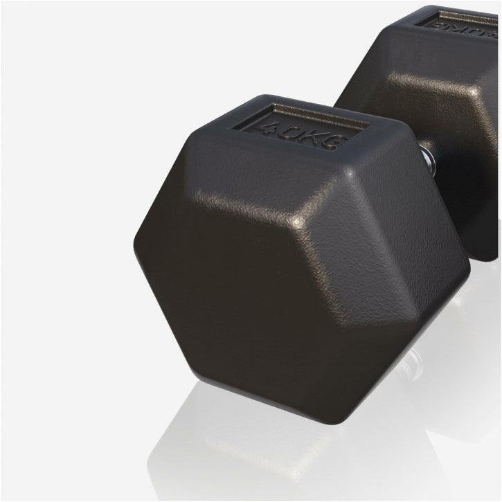 Hex Fiksne bučice gumirane 2-50 kg