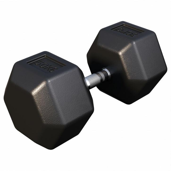 Hex Fiksne bučice gumirane 2-50 kg