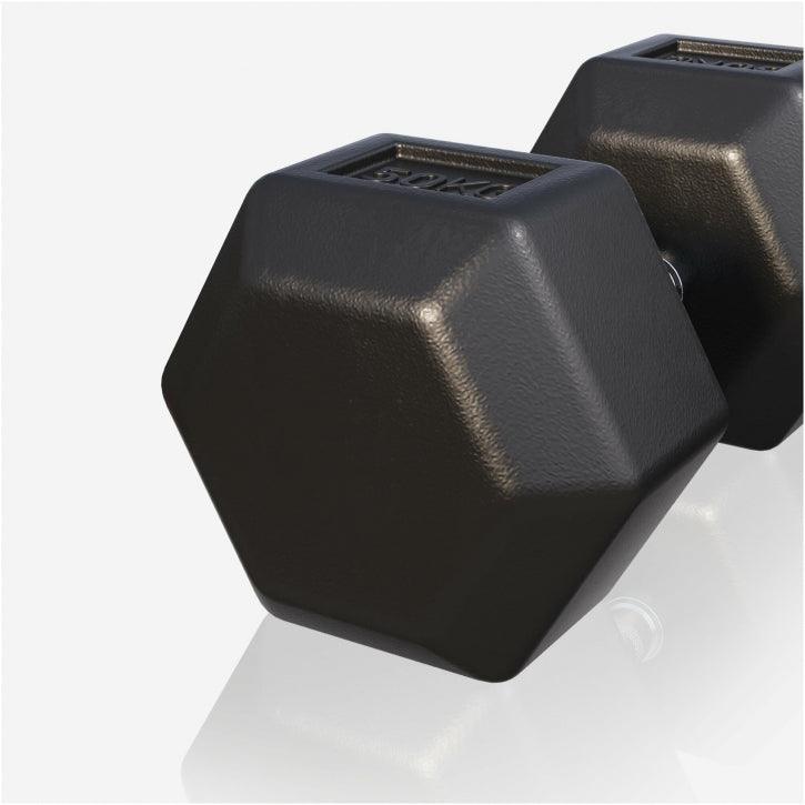 Hex Fiksne bučice gumirane 2-50 kg