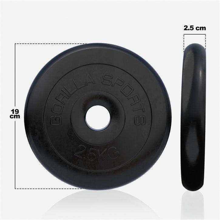 Gumirani teg 30/31 mm 10 kg