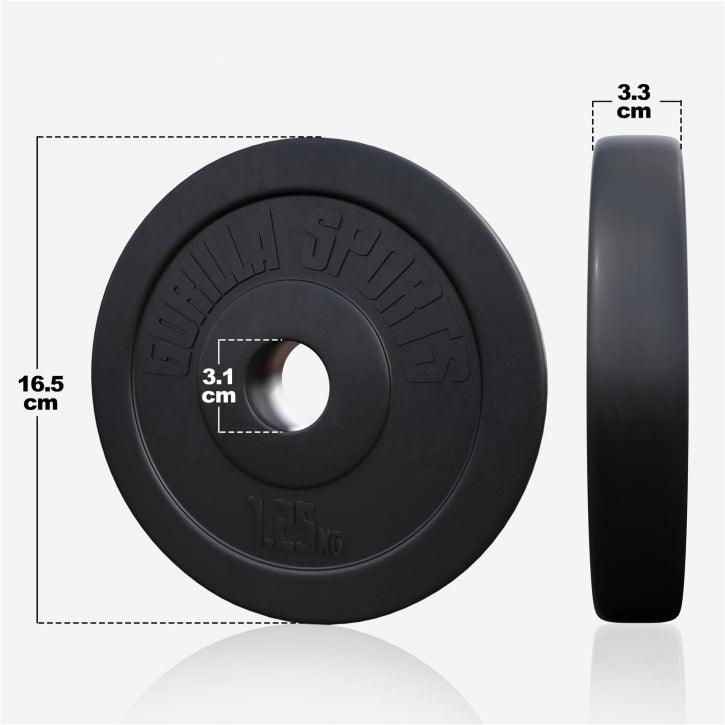 Plastični tegovi 1,25-15 KG