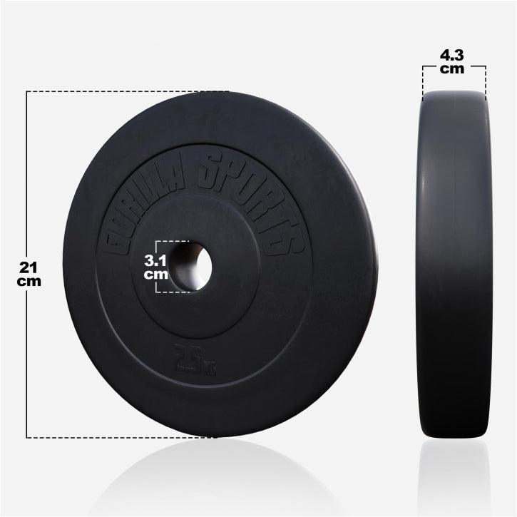 Plastični tegovi 1,25-15 KG