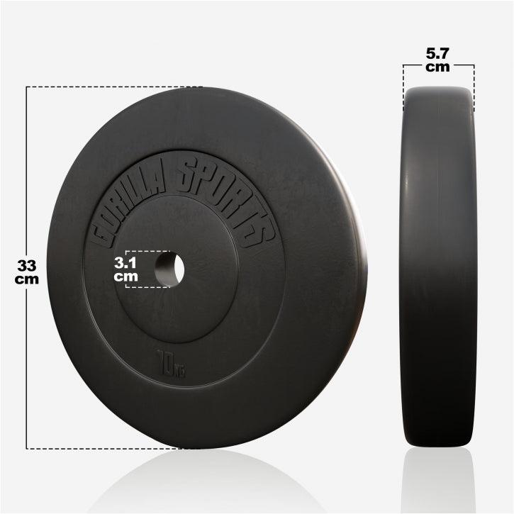 Plastični tegovi 1,25-15 KG
