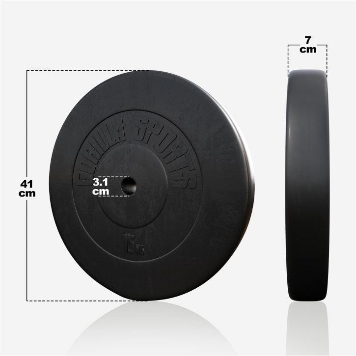 Plastični tegovi 1,25-15 KG
