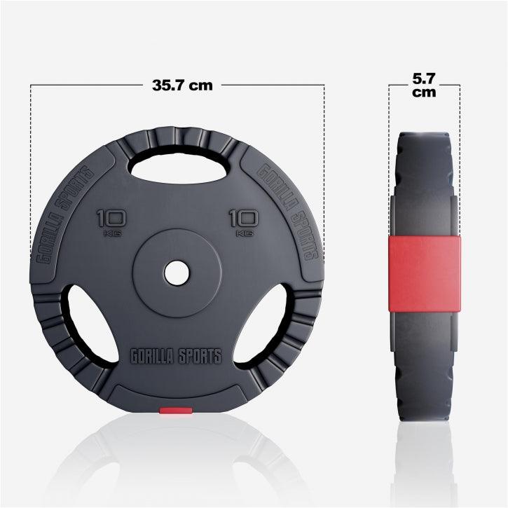Plastični tegovi Gripper 1,25-15 KG