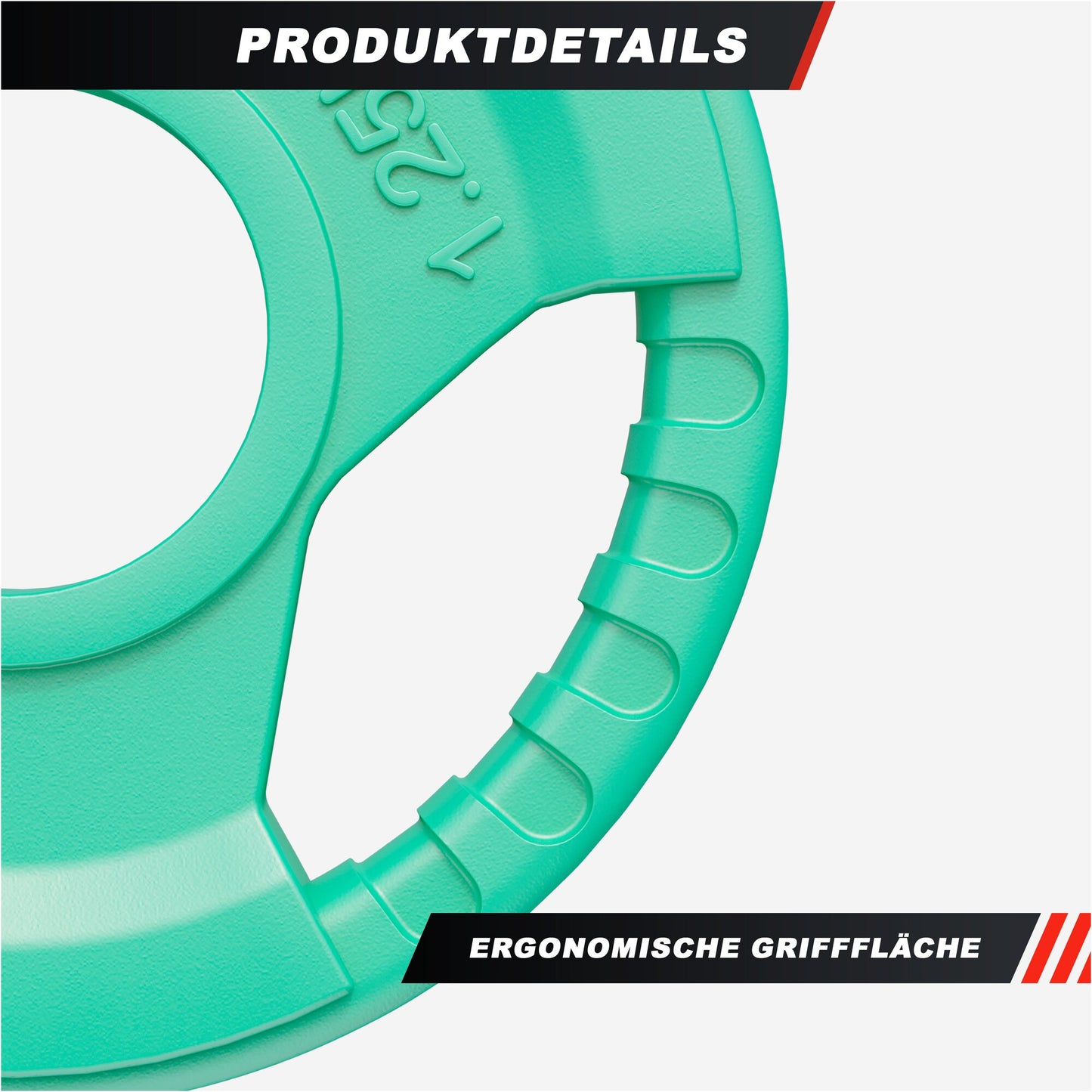 Gumirani olimpijski tegovi 1,25-25 kg