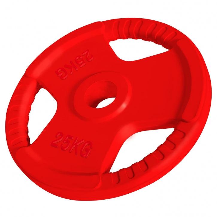 Gumirani olimpijski tegovi 1,25-25 kg