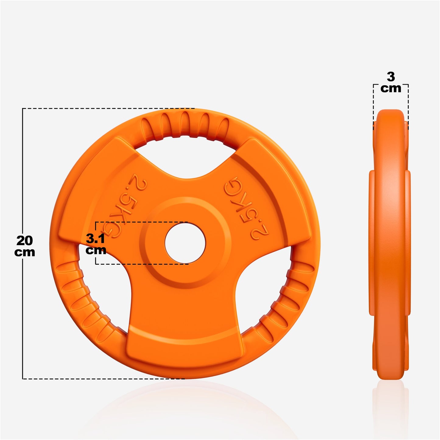 Gumirani tegovi 1,25-25 kg