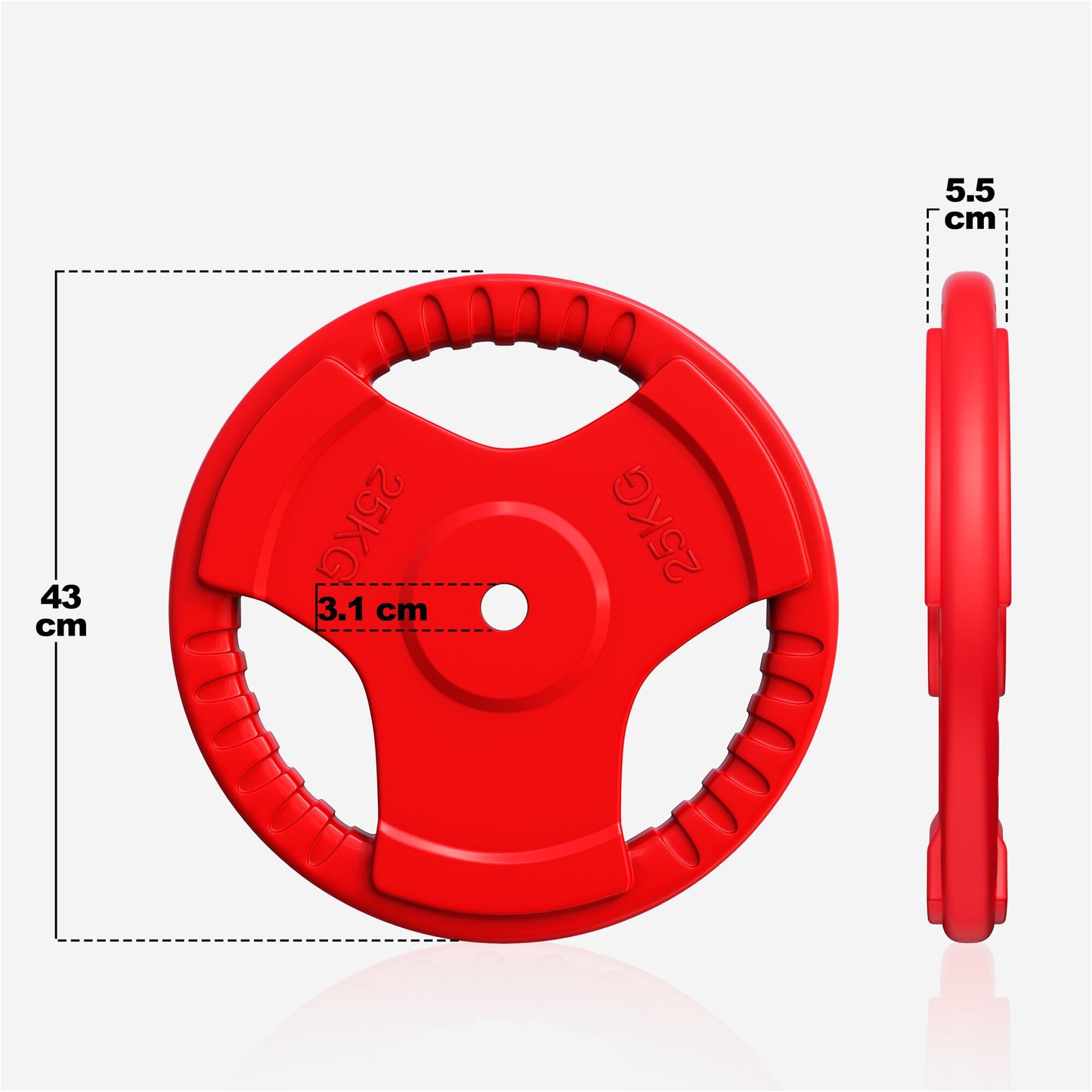 Gumirani tegovi 1,25-25 kg