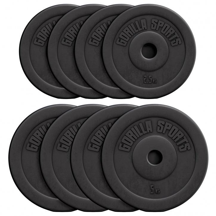 Plastični tegovi 1,25-15 KG